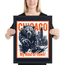  [CITYFAN] CHICAGO 04 (Framed Print)