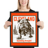 [CITYFAN] CLEVELAND 03 (Framed Print)