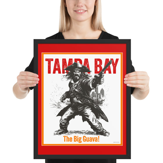 [CITYFAN] TAMPA BAY 02 (Framed Print)