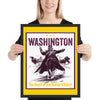 [CITYFAN] WASHINGTON 01 (Framed Print)