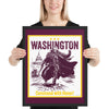 [CITYFAN] WASHINGTON 03 (Framed Print)