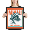 [CITYFAN] MIAMI 03 (Framed Print)