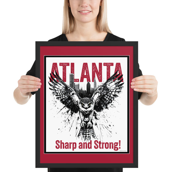 [CITYFAN] ATLANTA 04 (Framed Print)