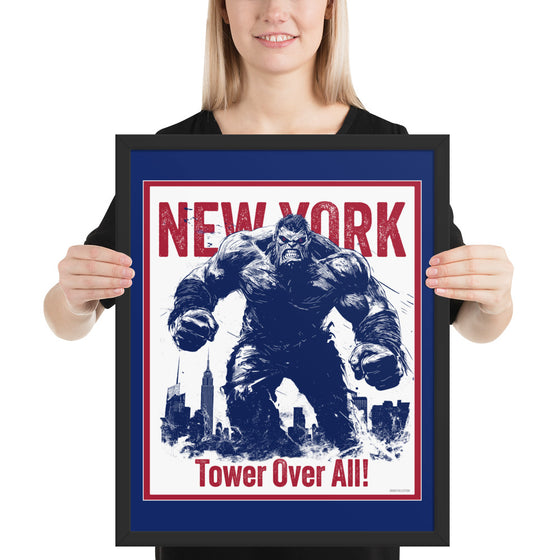 [CITYFAN] NEW YORK 03 (Framed Print)