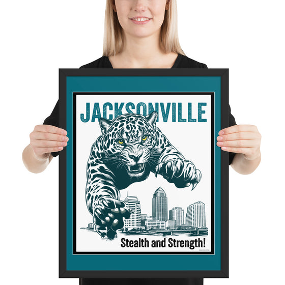 [CITYFAN] JACKSONVILLE 01 (Framed Print)