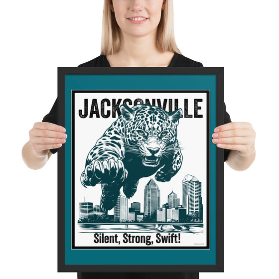 [CITYFAN] JACKSONVILLE 02 (Framed Print)