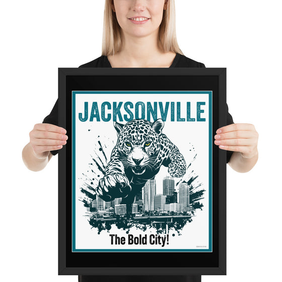 [CITYFAN] JACKSONVILLE 03 (Framed Print)