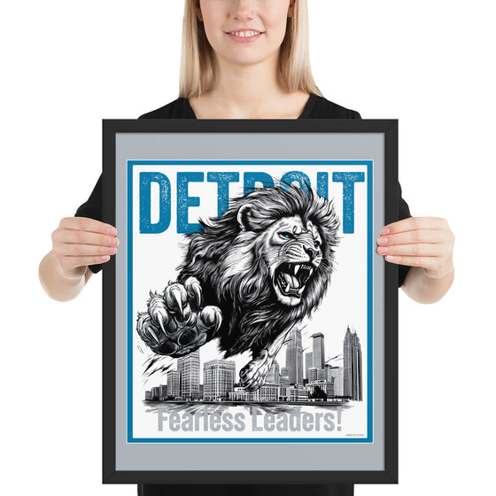 [CITYFAN] DETROIT 03 (Framed Print)