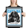 [CITYFAN] CAROLINA 01 (Framed Print)