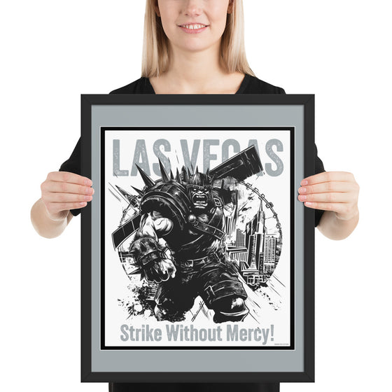 [CITYFAN] LAS VEGAS 03 (Framed Print)