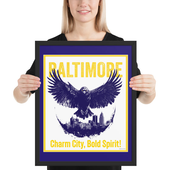 [CITYFAN] BALTIMORE 03 (Framed Print)