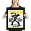 [CITYFAN] PITTSBURGH 01 (Framed Print)