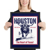 [CITYFAN] HOUSTON 02 (Framed Print)