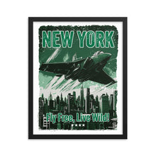  [CITYFAN] NEW YORK 1 (Framed Print)