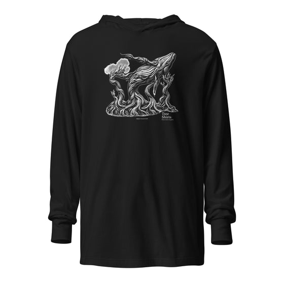 WHALE ROOTS (W5) - Unisex Hooded long-sleeve tee