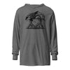 WHALE ROOTS (B2) - Unisex Hooded long-sleeve tee