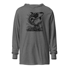  WHALE ROOTS (B3) - Unisex Hooded long-sleeve tee