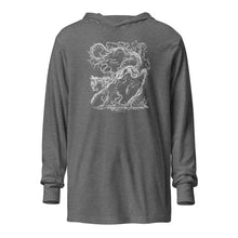  CAT ROOTS (W2) - Unisex Hooded long-sleeve tee