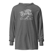 HORSE ROOTS (W2) - Unisex Hooded long-sleeve tee