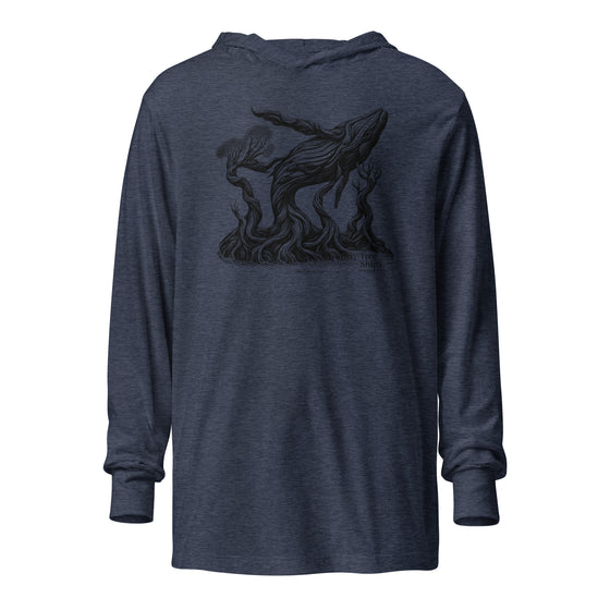 WHALE ROOTS (B5) - Unisex Hooded long-sleeve tee