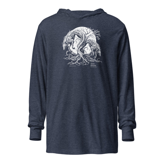 WOLF ROOTS (W2) - Unisex Hooded long-sleeve tee