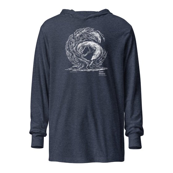 WOLF ROOTS (W5) - Unisex Hooded long-sleeve tee