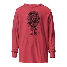  LION ROOTS (B7) - Camiseta de manga larga con capucha unisex