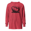 WHALE ROOTS (B4) - Unisex Hooded long-sleeve tee