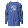 DRAGONFLY ROOTS (W2) - Unisex Hooded long-sleeve tee