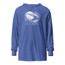  WHALE ROOTS (W4) - Unisex Hooded long-sleeve tee