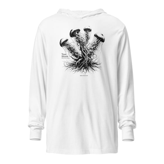 JELLYFISH ROOTS (B3) - Camiseta de manga larga con capucha unisex