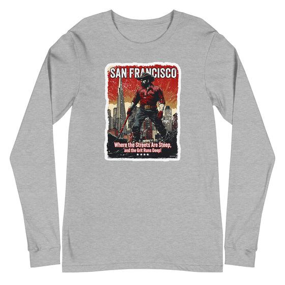 [CITYFAN] SAN FRANCISCO 4 (Unisex Long Sleeve Tee)