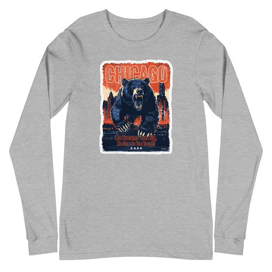 [CITYFAN] CHICAGO 3 (Unisex Long Sleeve Tee)