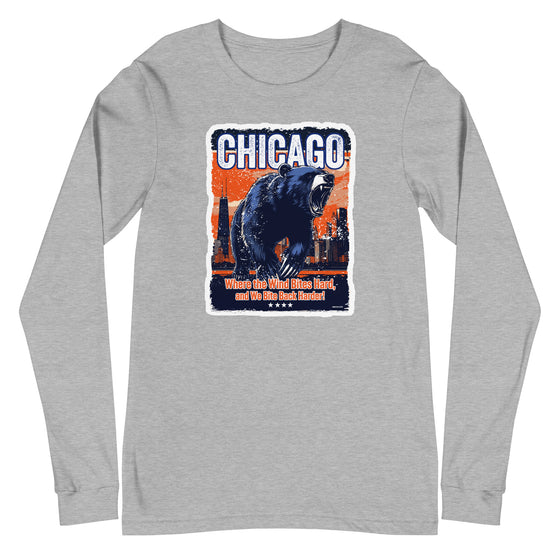 [CITYFAN] CHICAGO 4 (Unisex Long Sleeve Tee)