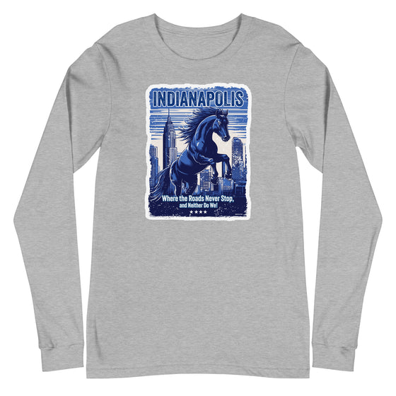 [CITYFAN] INDIANAPOLIS 2 (Unisex Long Sleeve Tee)