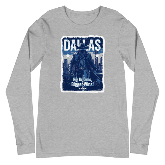 [CITYFAN] DALLAS 1 (Unisex Long Sleeve Tee)