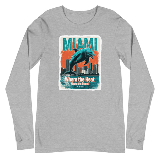 [CITYFAN] MIAMI 2 (Unisex Long Sleeve Tee)