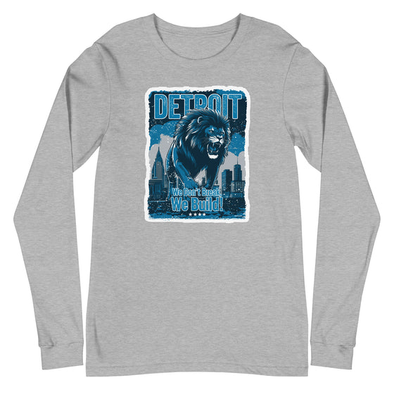 [CITYFAN] DETROIT 2 (Unisex Long Sleeve Tee)