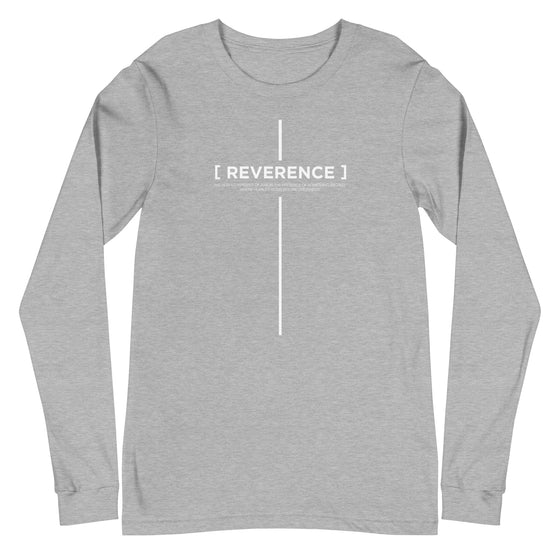 [CROSSWORDS] REVERENCE (Unisex Long Sleeve Tee)