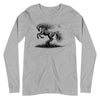 [TREESHIRTS] HORSE 1B (Unisex Long Sleeve Tee)