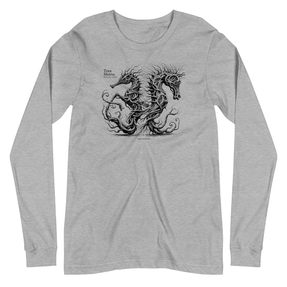 [TREESHIRTS] Seahorse 3B (Unisex Long Sleeve Tee)