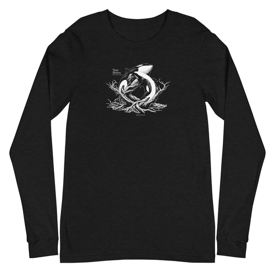 WHALE ROOTS (W1) - Unisex Long Sleeve Tee