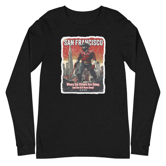 [CITYFAN] SAN FRANCISCO 4 (Unisex Long Sleeve Tee)