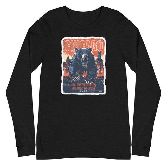 [CITYFAN] CHICAGO 3 (Unisex Long Sleeve Tee)