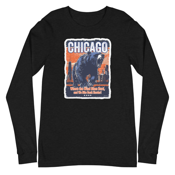 [CITYFAN] CHICAGO 4 (Unisex Long Sleeve Tee)