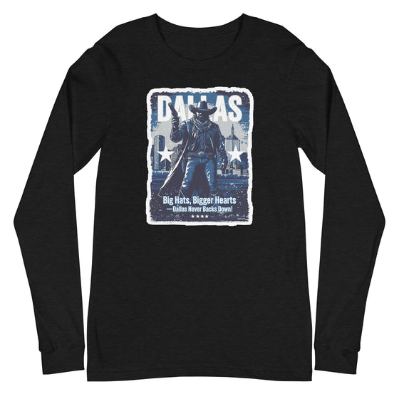 [CITYFAN] DALLAS 4 (Unisex Long Sleeve Tee)