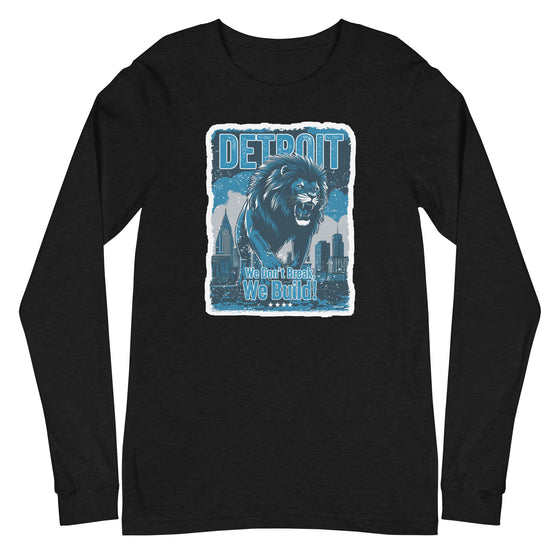 [CITYFAN] DETROIT 2 (Unisex Long Sleeve Tee)