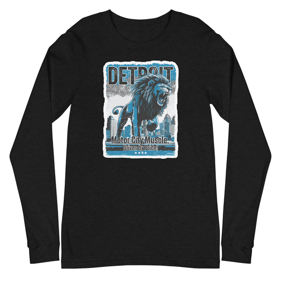 [CITYFAN] DETROIT 3 (Unisex Long Sleeve Tee)