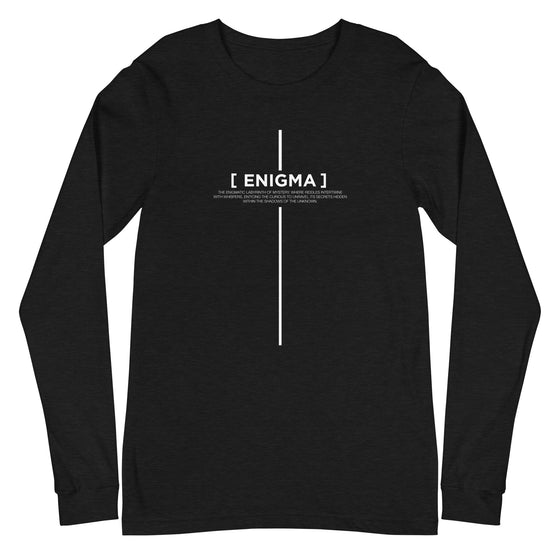 [CROSSWORDS] ENIGMA (Unisex Long Sleeve Tee)