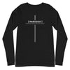 [CROSSWORDS] PARADOX (Unisex Long Sleeve Tee)